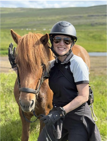 Dr. T teaches about the sacred horse culture of Iceland